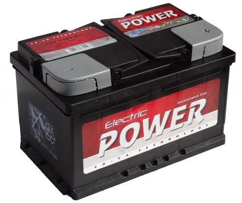 Electric Power 12V 72Ah/680A autó akkumulátor