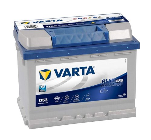 VARTA  Blue Dynamic N60 EFB 12V 60Ah/640A Autó Akkumulator Jobb+