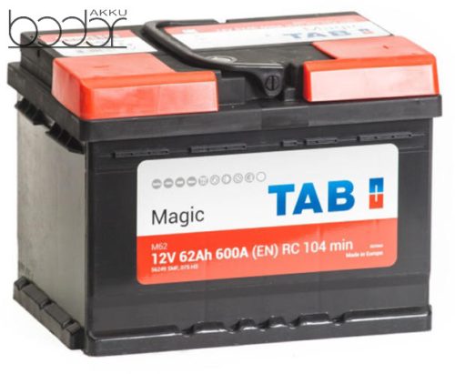 TAB Magic Plus 12V 62Ah 640A /EN/