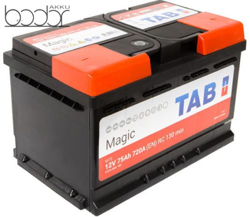 TAB Magic Plus 12V 75Ah  720A /EN/