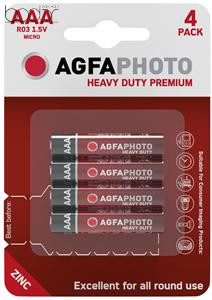 AgfaPhoto Heavy Duty Féltartós Mikro Elem AAA B4