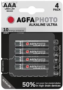 AgfaPhoto Ultra Alkáli Mikro Elem AAA B4