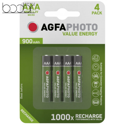 AgfaPhoto Akkumulátor Mikro 900mAh B4 