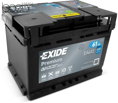 Exide 12V 61Ah 600A