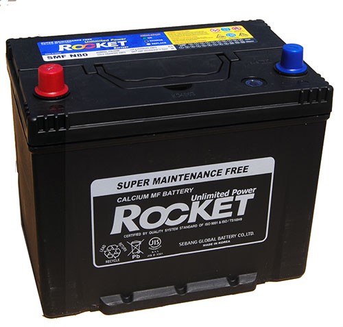 Rocket SMFN80 12V 80Ah/680A autó akkumulátor