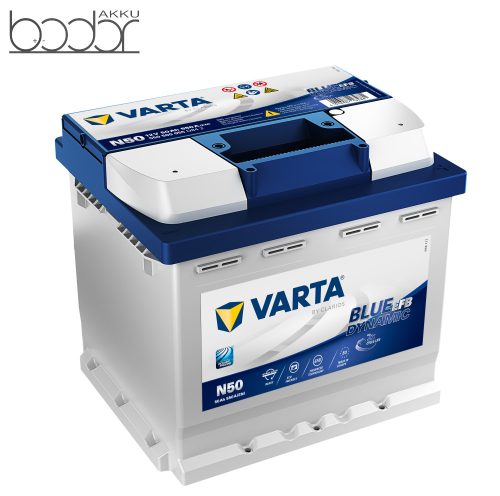 Varta Blue Dynamic EFB 12V 50Ah  autó akkumulátor  jobb+