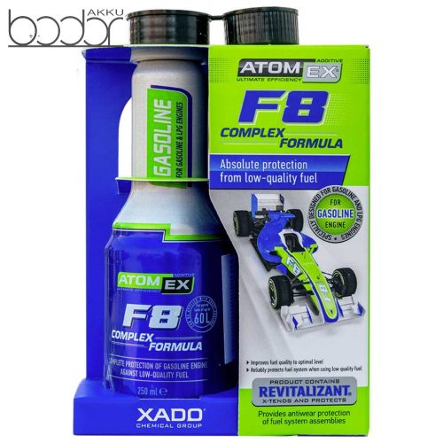 XADO AtomEx F8 Complex Formula (benzin adalék) 250 ml