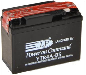 Landport YTR4A-BS / 12V 2,3Ah 70A Jobb+ motor akkumulátor