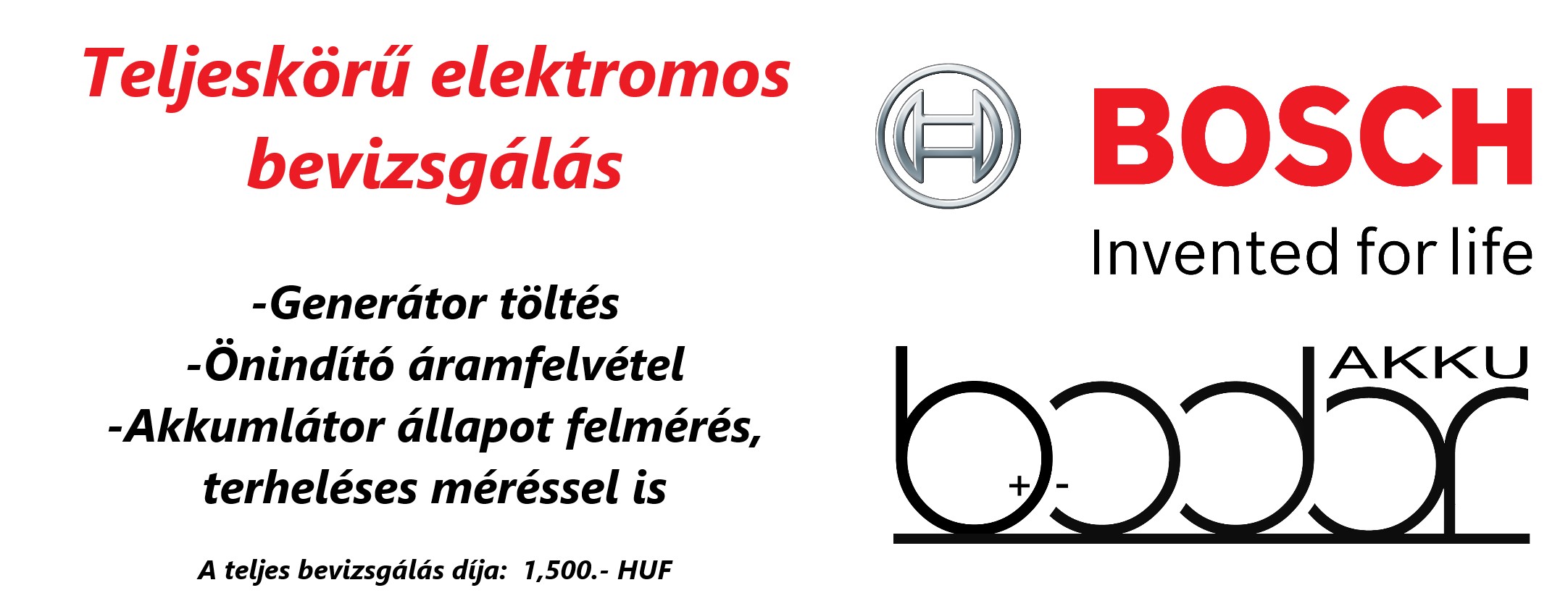 BodorAkku Az Akkumulátor Szaküzlet