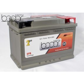 BodorAkku PREMIUM EFB 12V 70Ah 760A