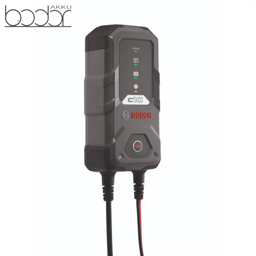 BOSCH C10 12V 3,5A (5Ah-150Ah) EFB, AGM, GEL, VRLA akkumulátor töltő