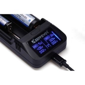 KeepPower Töltő Li-ion cellákhoz LCD L2
