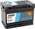 Exide EFB Stop-Start EL700 12V 70Ah/720A start/stop autó akkumulátor