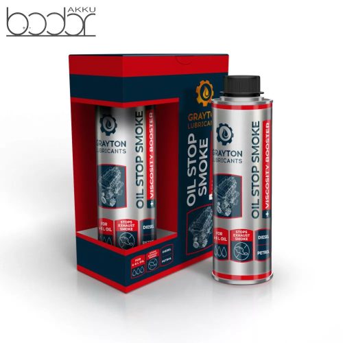 Grayton Oil Stop Smoke + Visco Booster motorolaj-adalék - 250 ml