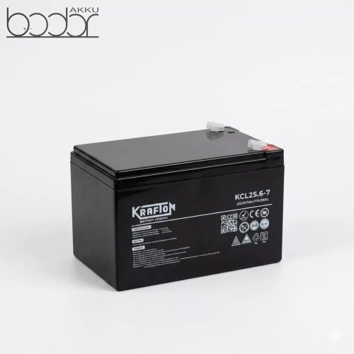 Krafton Lítium LiFePO4 7Ah Bal+ Akkumulátor