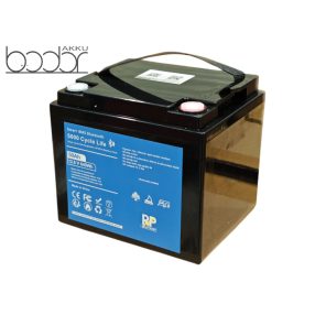   RP 12V 50Ah lítium vasfoszfát (LiFePo4) akkumulátor / bluetooth, kemping, hajó, hobby