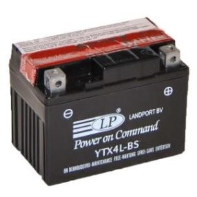 Landport YTX4L-BS / 12V 3Ah 45A Jobb+ motor akkumulátor